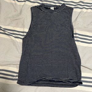Striped crop top